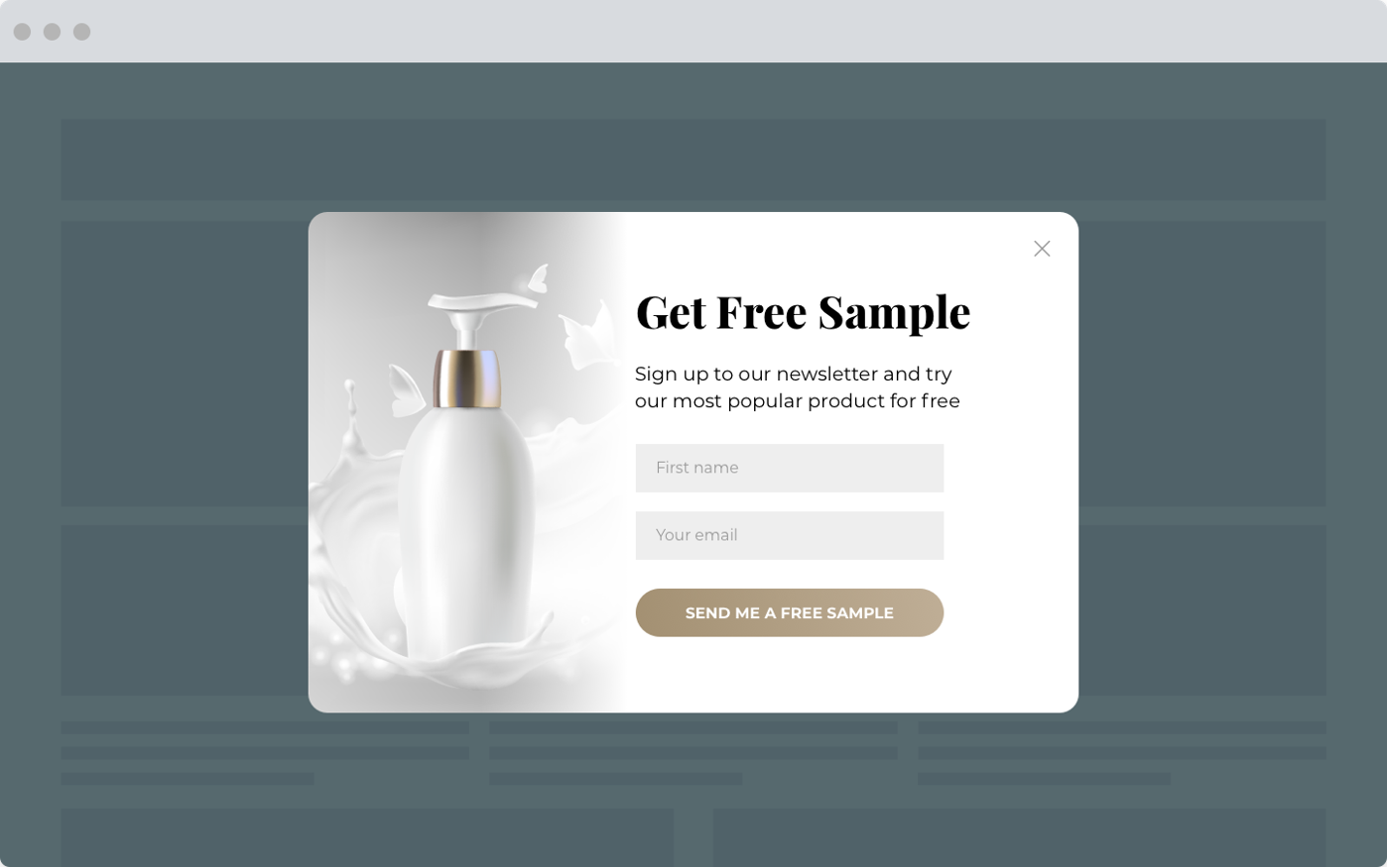 Generate more leads with free samples