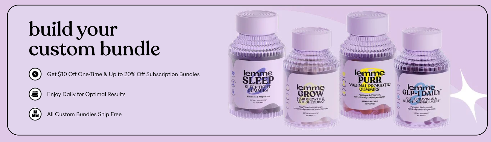 Lemme custom bundle