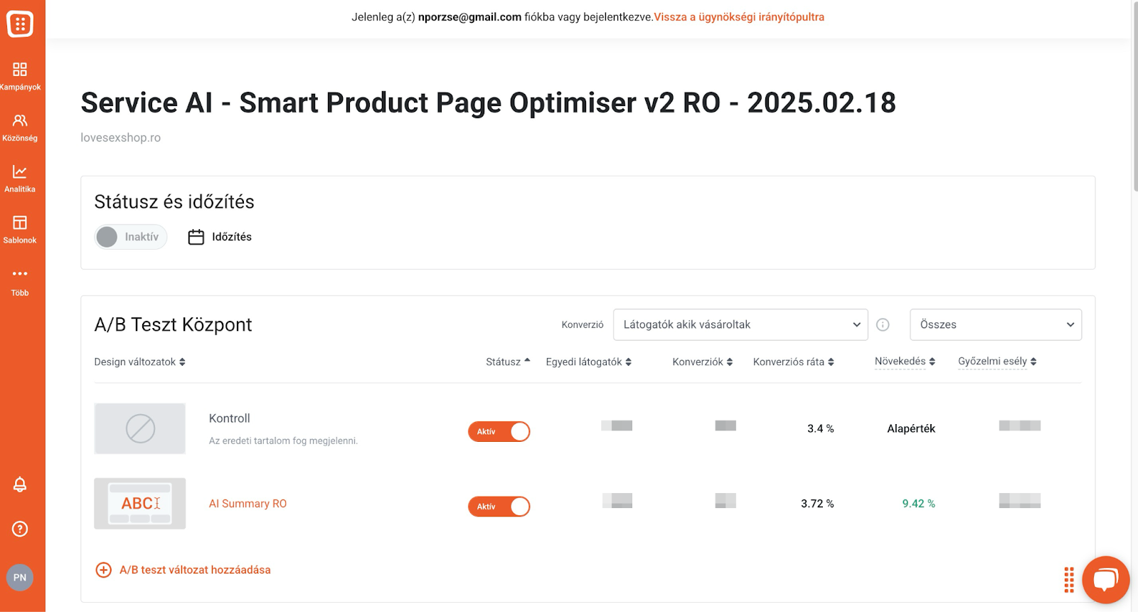 Campaign Analytics