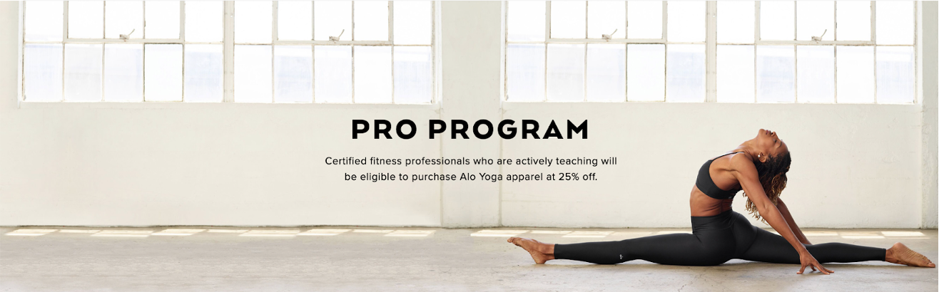 Alo Yoga Pro Program
