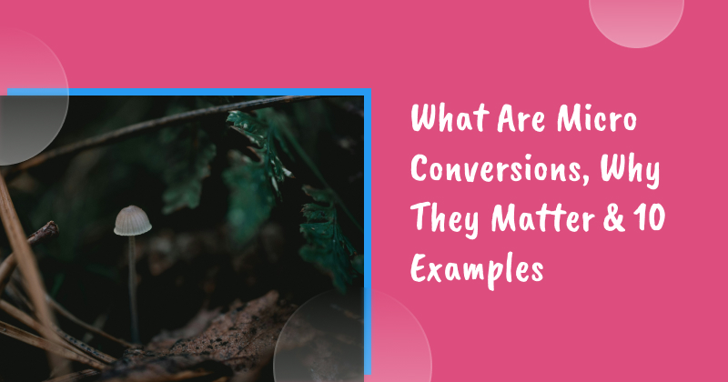 What Are Micro Conversions, Why They Matter & 10 Examples