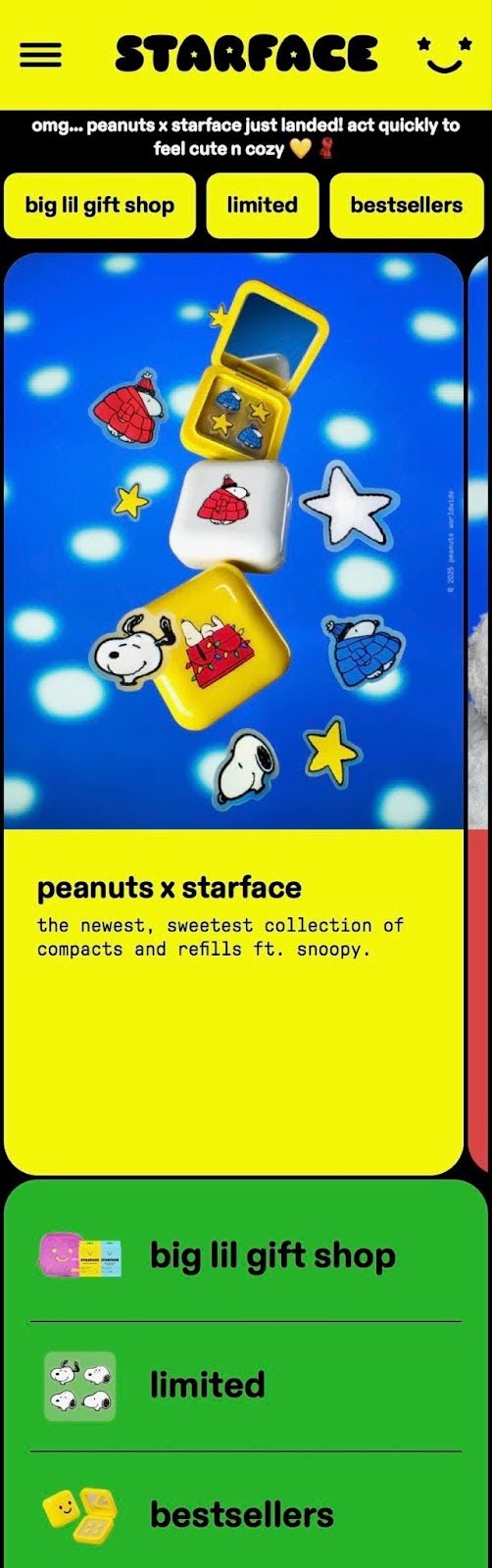 Starface focuses on mobile-first optimization