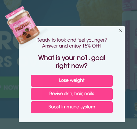 Obvi popup notification example