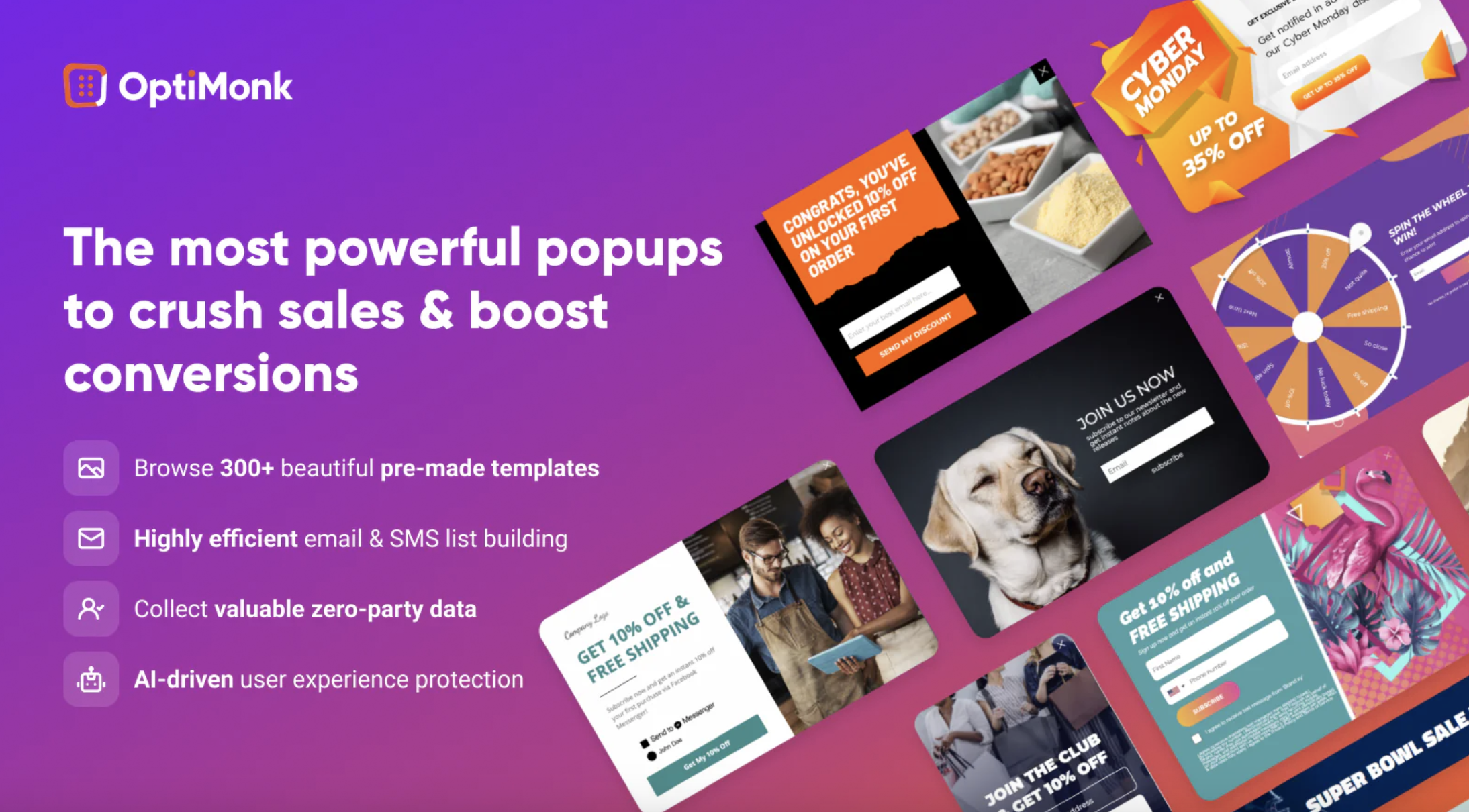 OptiMonk Shopify popups