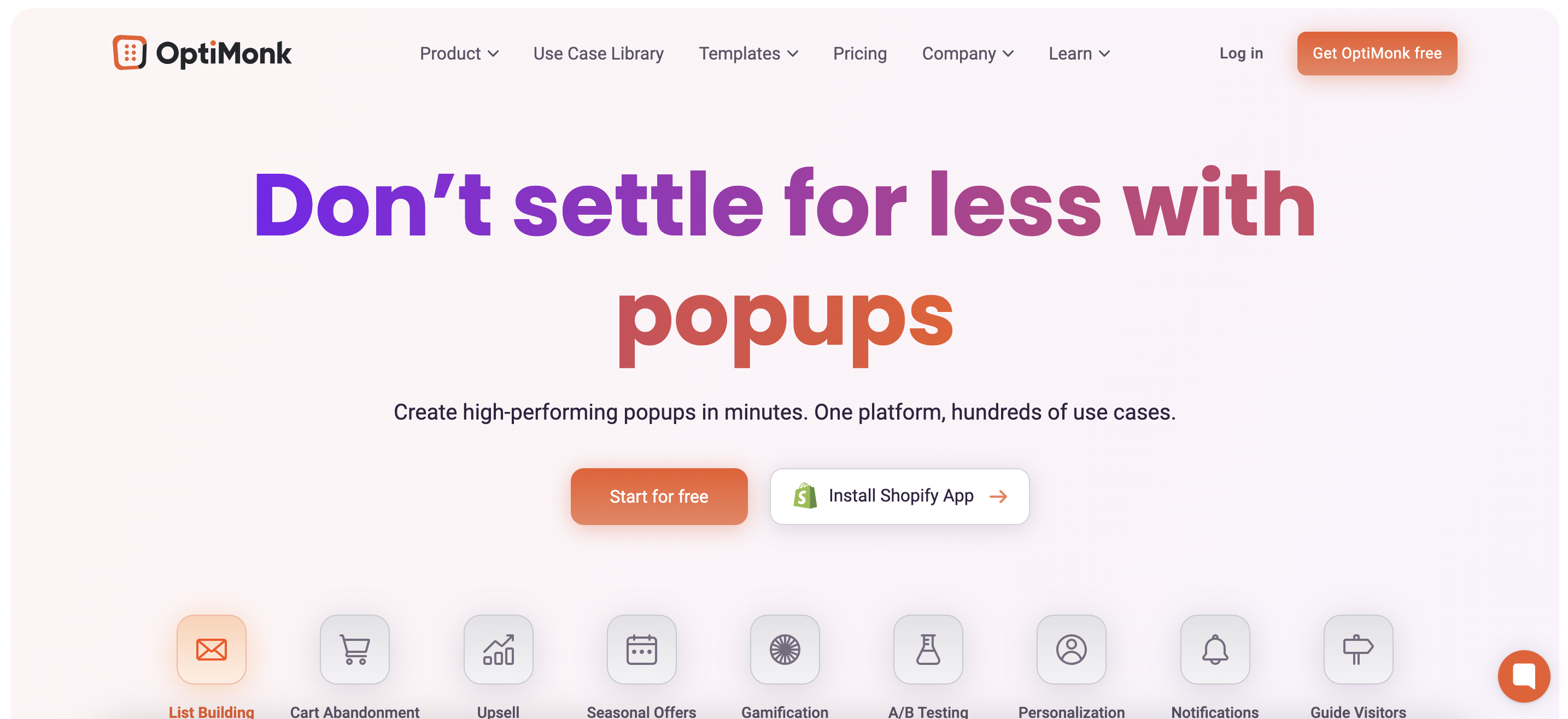 OptiMonk is one of the top Privy alternatives