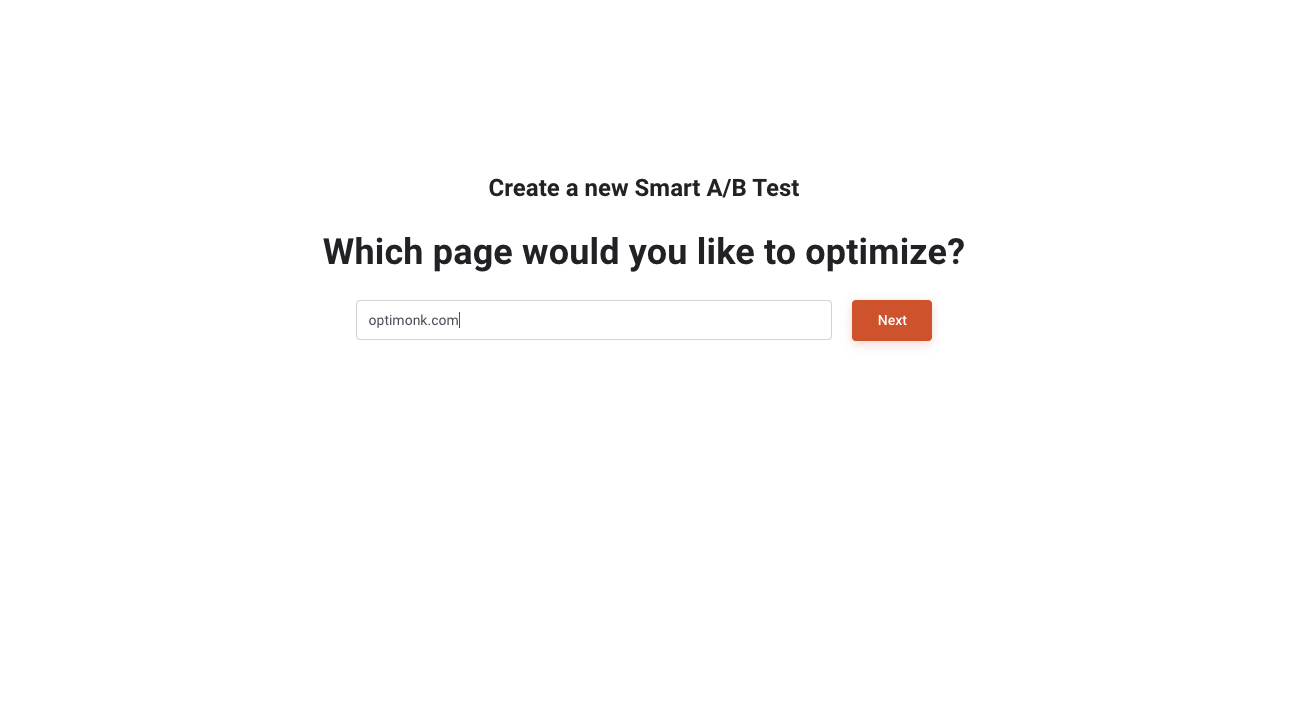OptiMonk Smart A/B testing