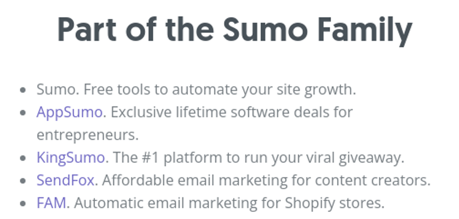 Other Sumo apps