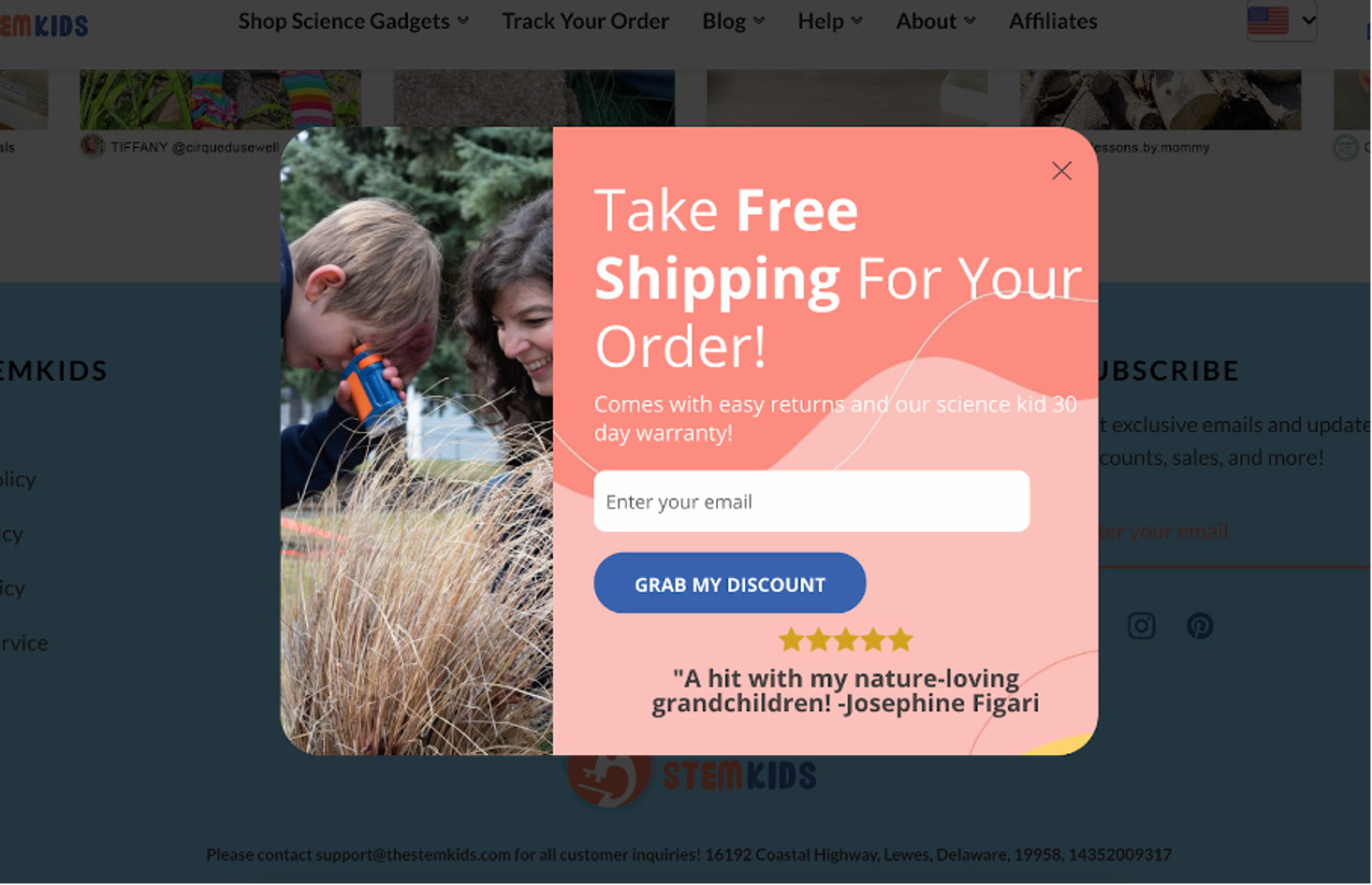 high-converting popups to get inspired