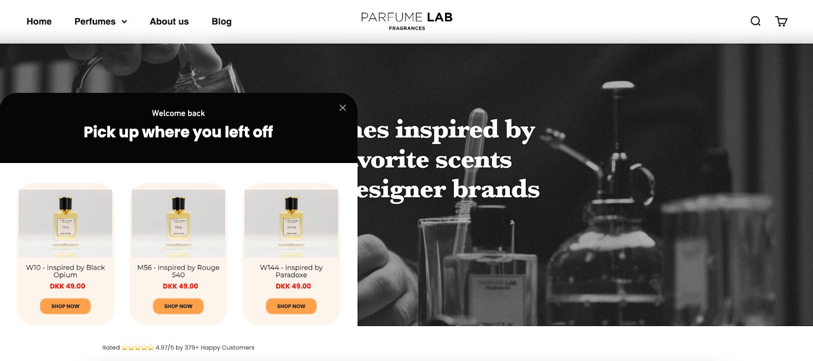 Browsing Reminder campaign