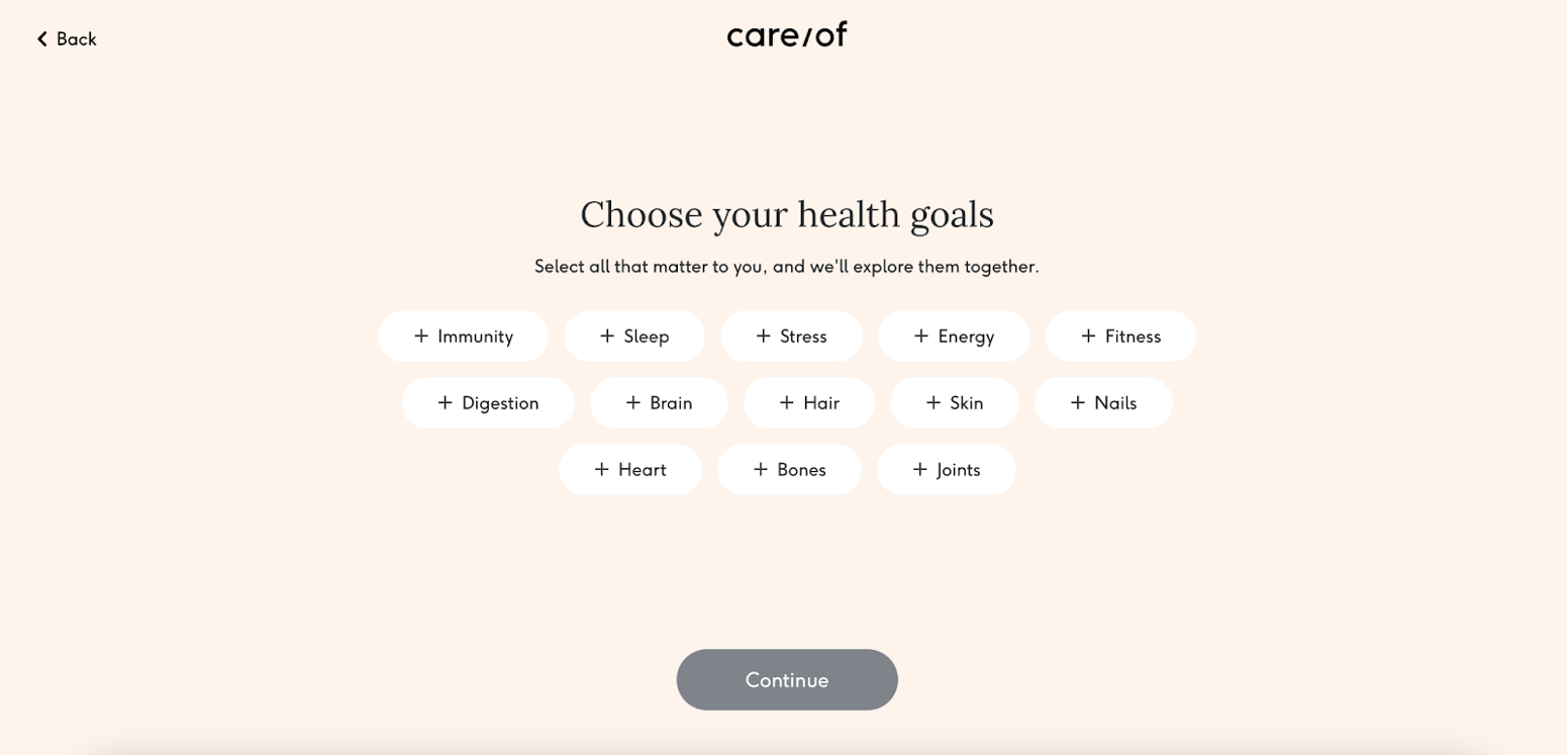 Care/of special offers