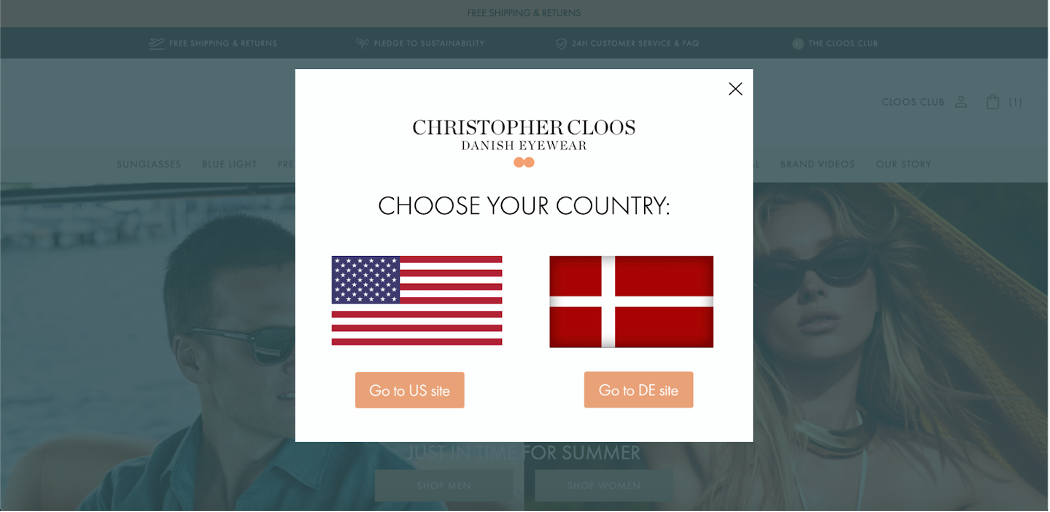 Christopher Cloos ecommerce personalization example