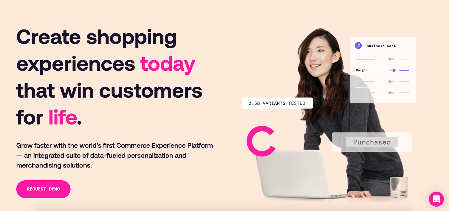Nosto is a top personalization solution