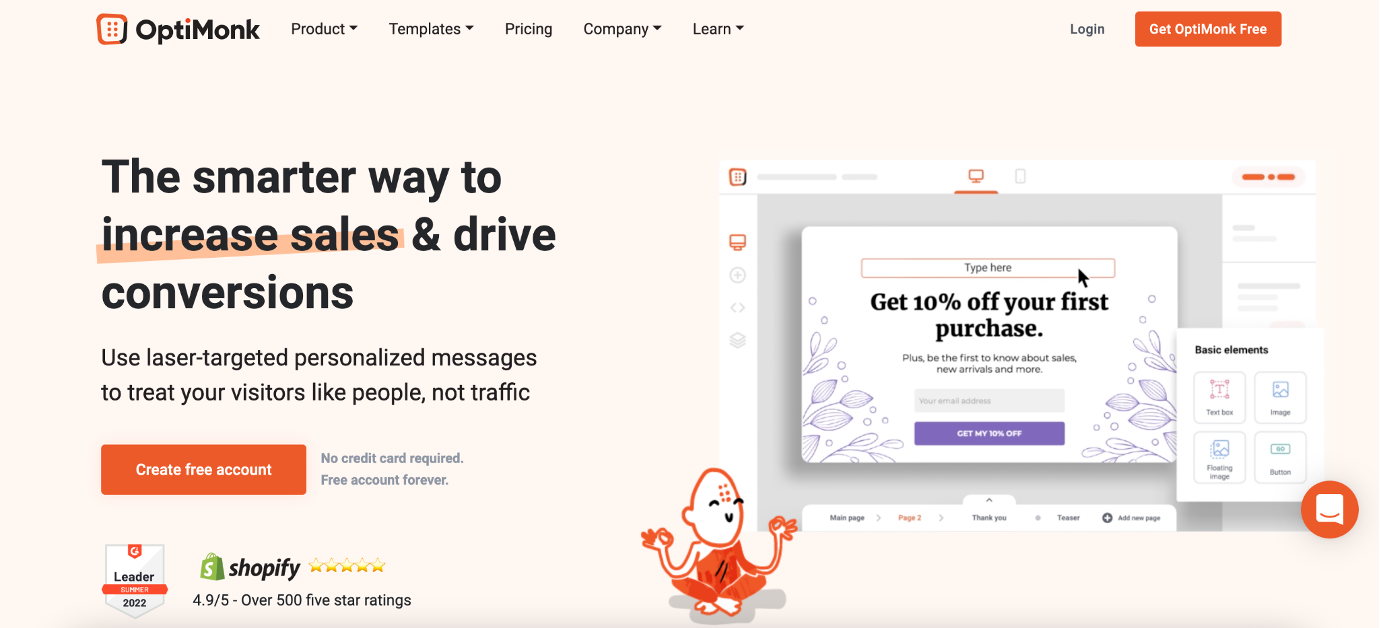 10 Best Popup Builder Plugins for WordPress in 2022 popup builder optimonk - 10 Best Popup Builder Plugins for WordPress in 2022
