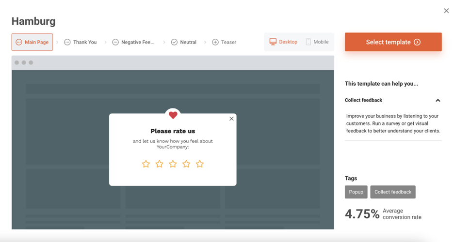 11 Website Popup Survey Design Examples & Questions popup survey 14 - 11 Website Popup Survey Design Examples & Questions