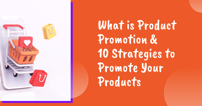 Product promotion banner