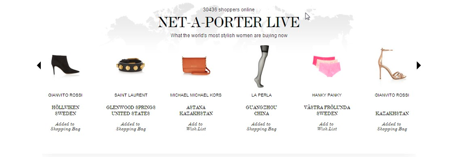 Net-a-Porter’s approach to personalized product recommendations