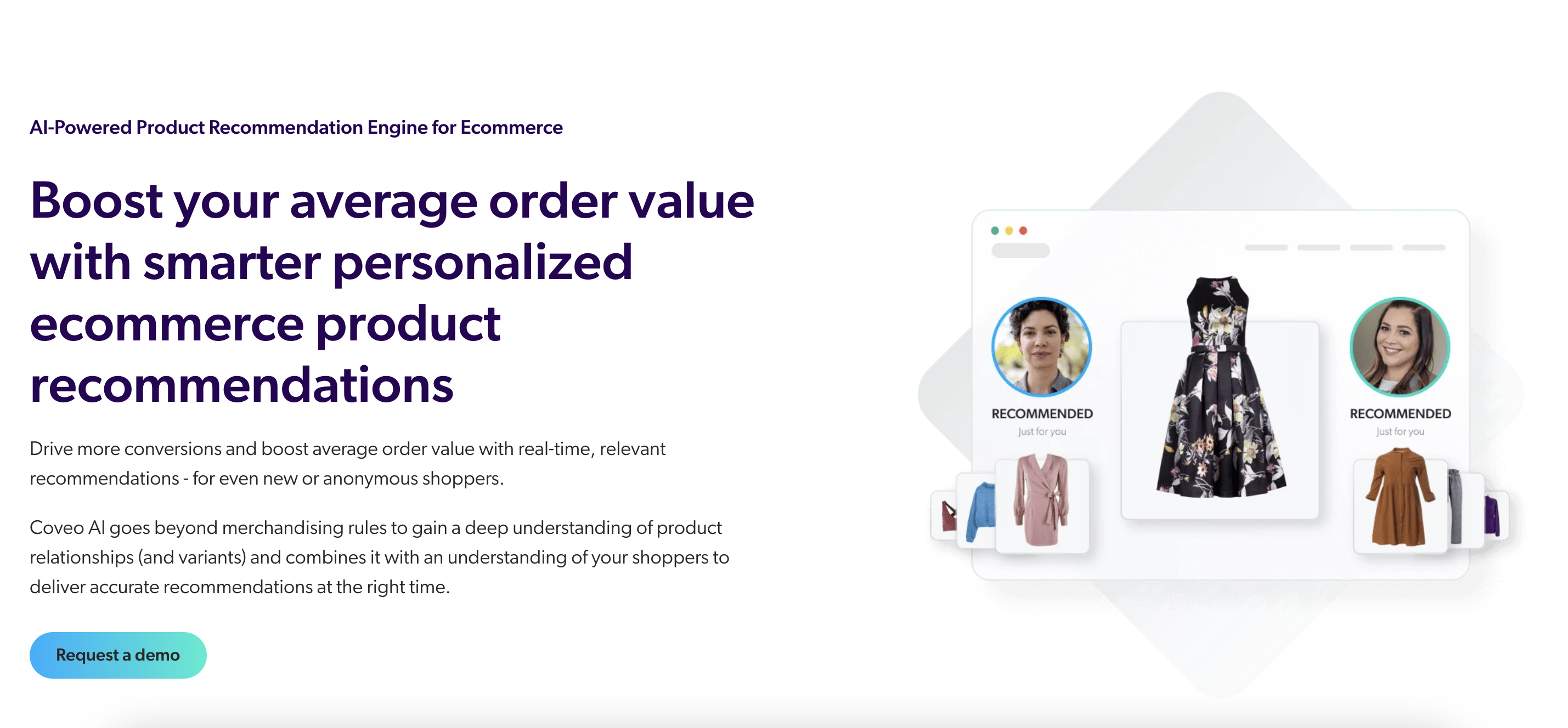 Coveo AI is a product recommendation tool for business seeking more revenue.
