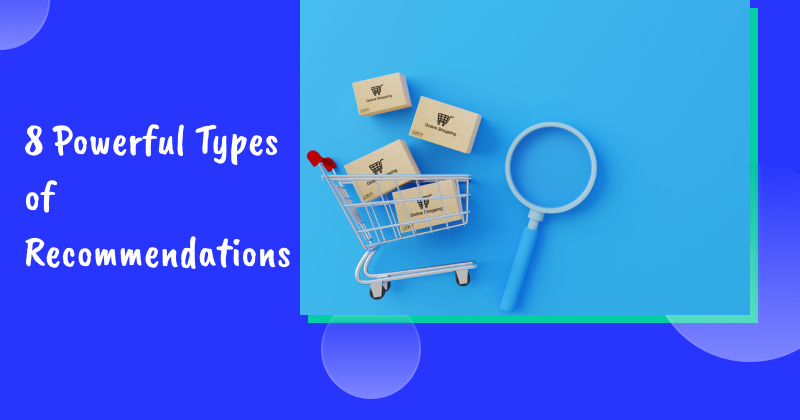 Product recommendation types