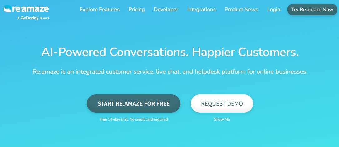 Re:amaze Shopify chatbot