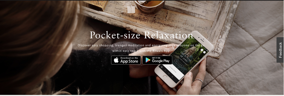 Rituals mobile app
