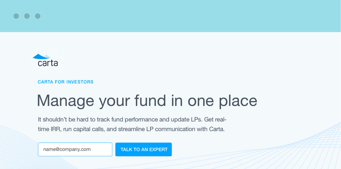 SaaS personalization by Carta