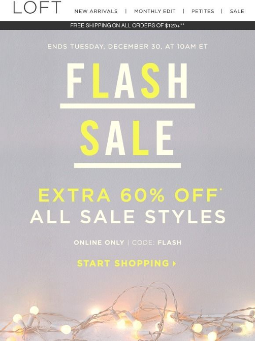LOFT sales promotion examples