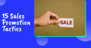15 sales promotion tactics