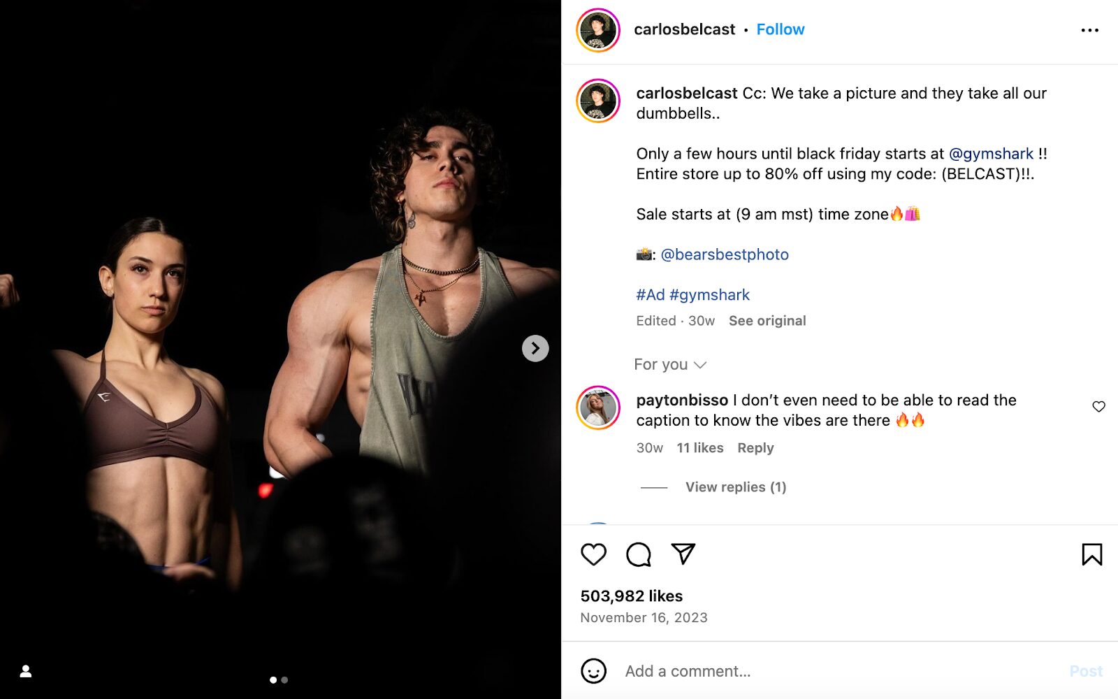 Use seasonal opportunities similarly to Gymshark and collaborate with influencers.