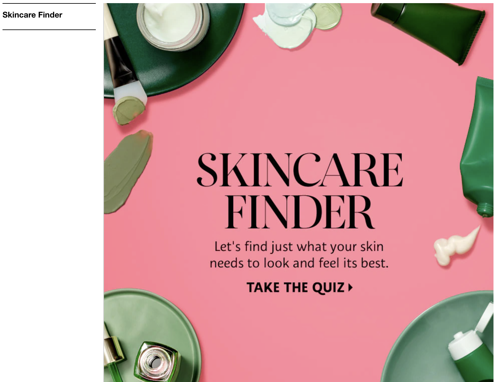 sephore skincare finder