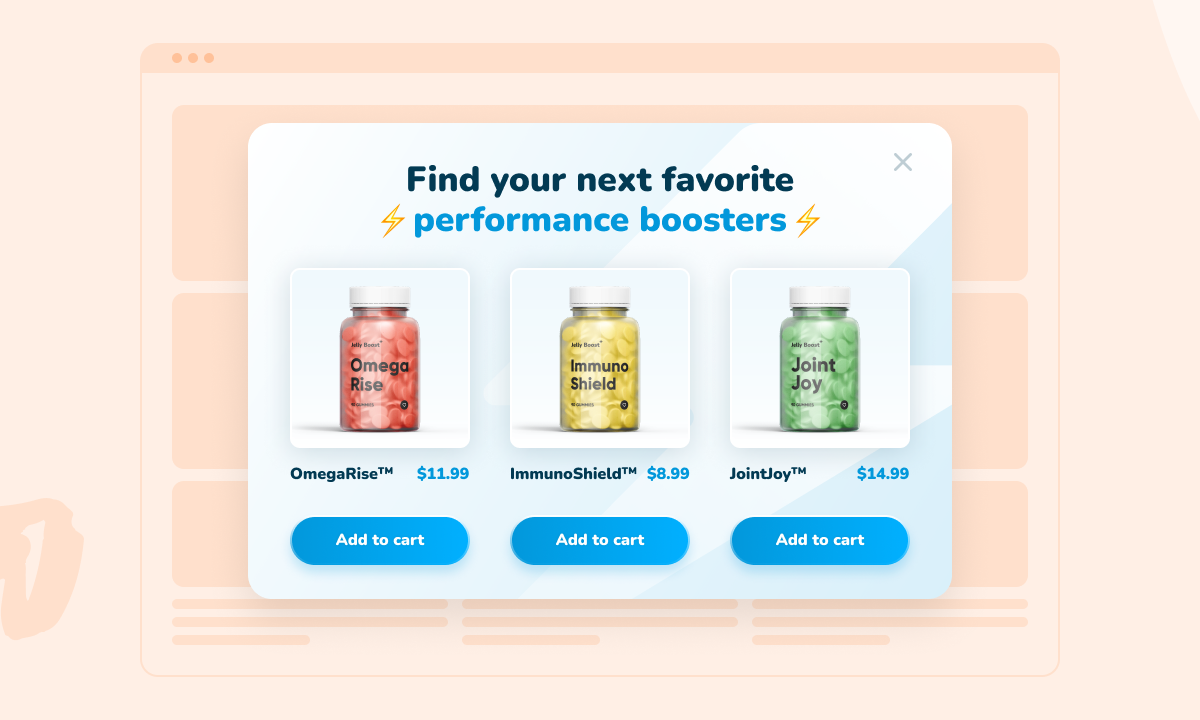 Smart Recommender popup