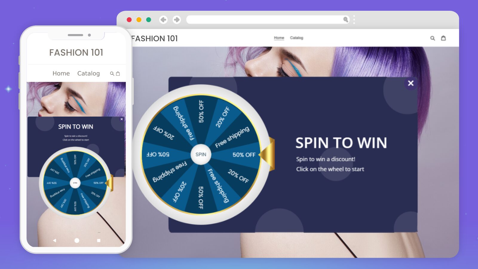 Poptin's easy-to-use popup creator with smart triggers, targeting options, and detailed analytics.
