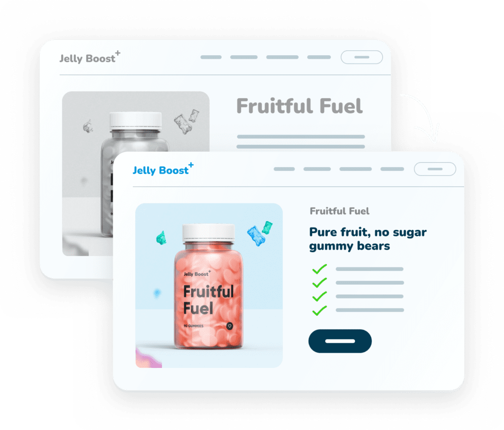 Smart product page optimizer
