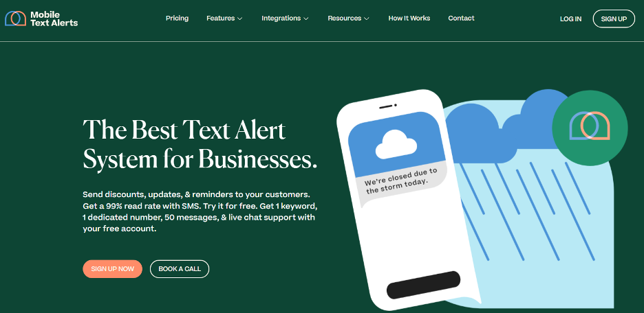 Send text messages with Mobile Text Alerts