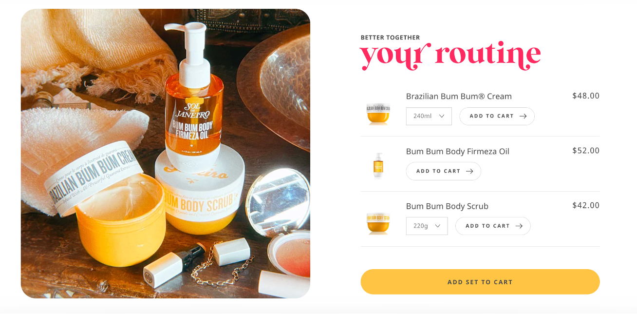 Sol de Janeiro product page