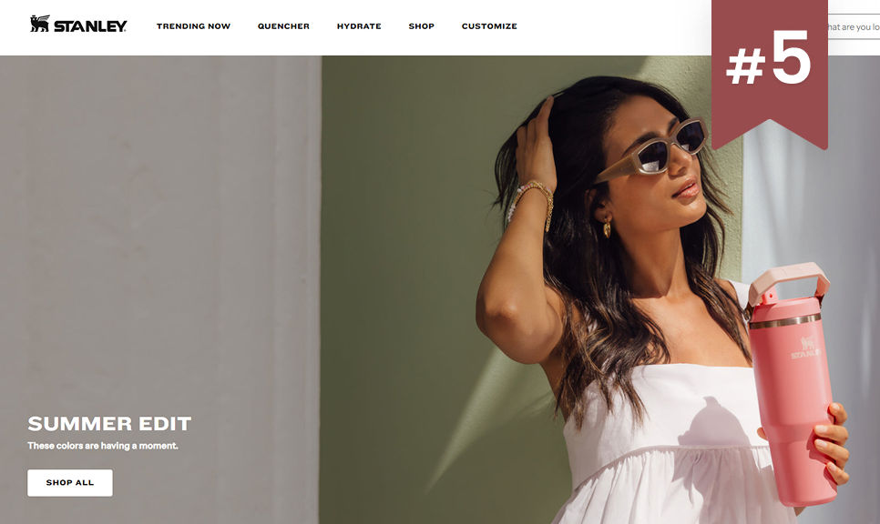 Stanley is among the biggest Shopify stores