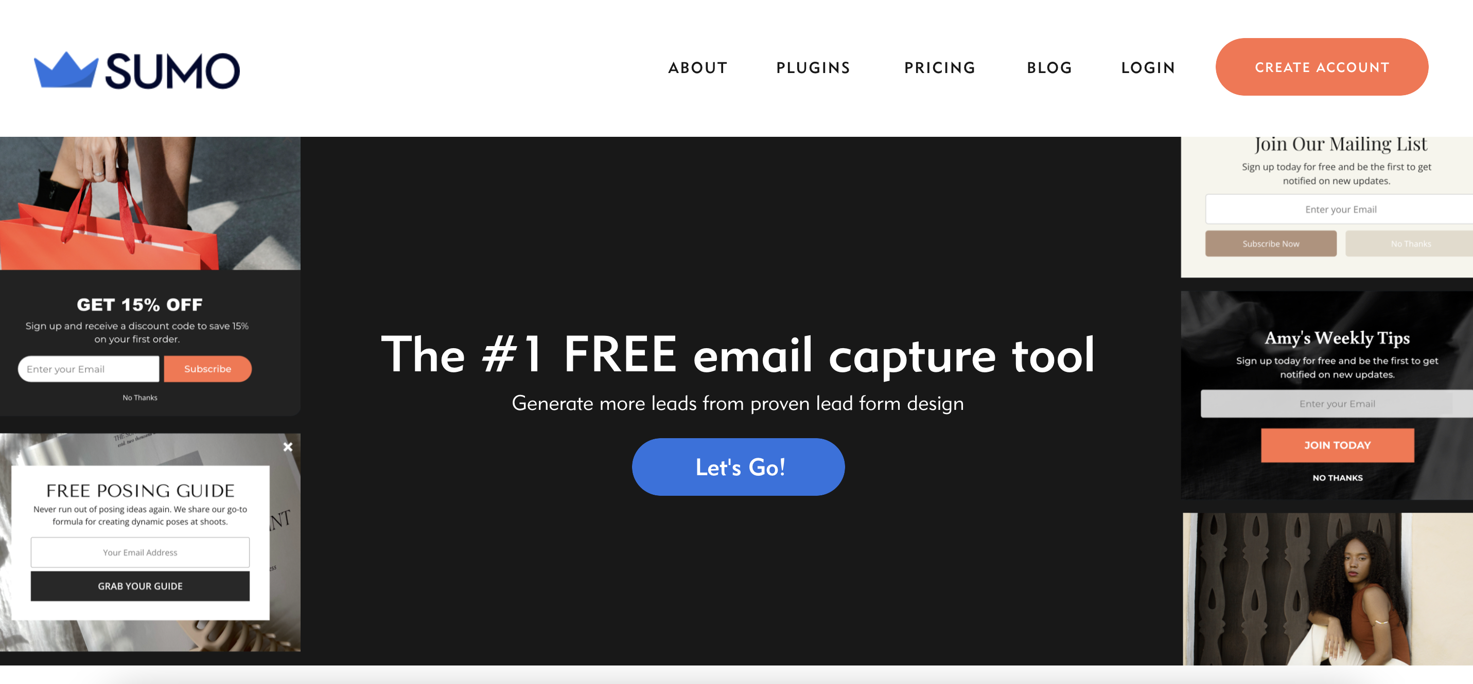 Sumo popup builder