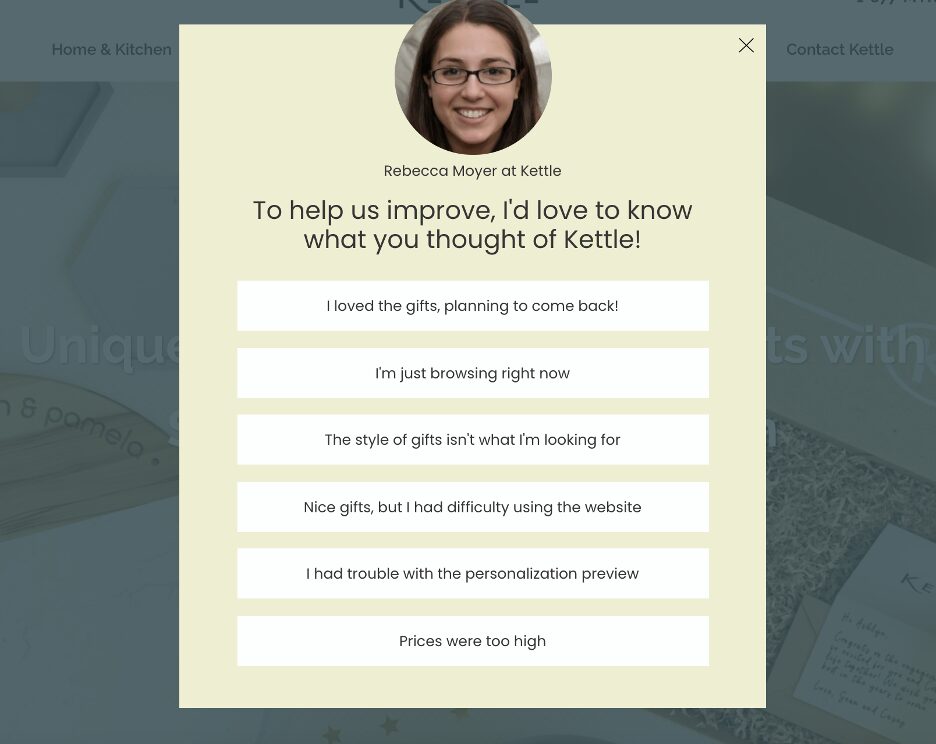 Increase customer satisfaction with clear survey form.
