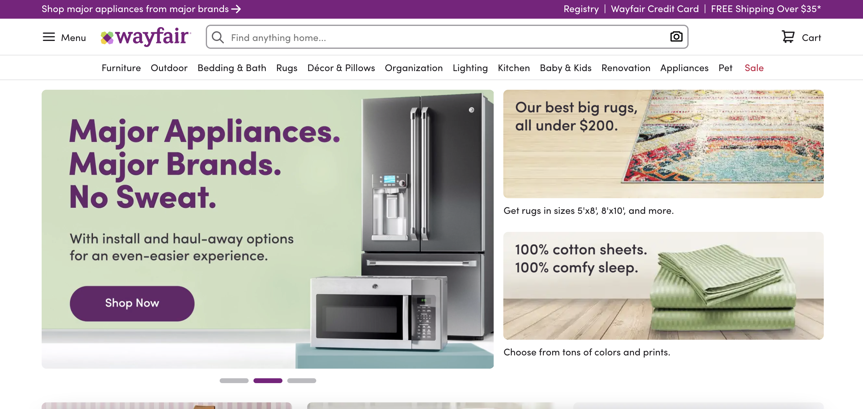 Wayfair online store