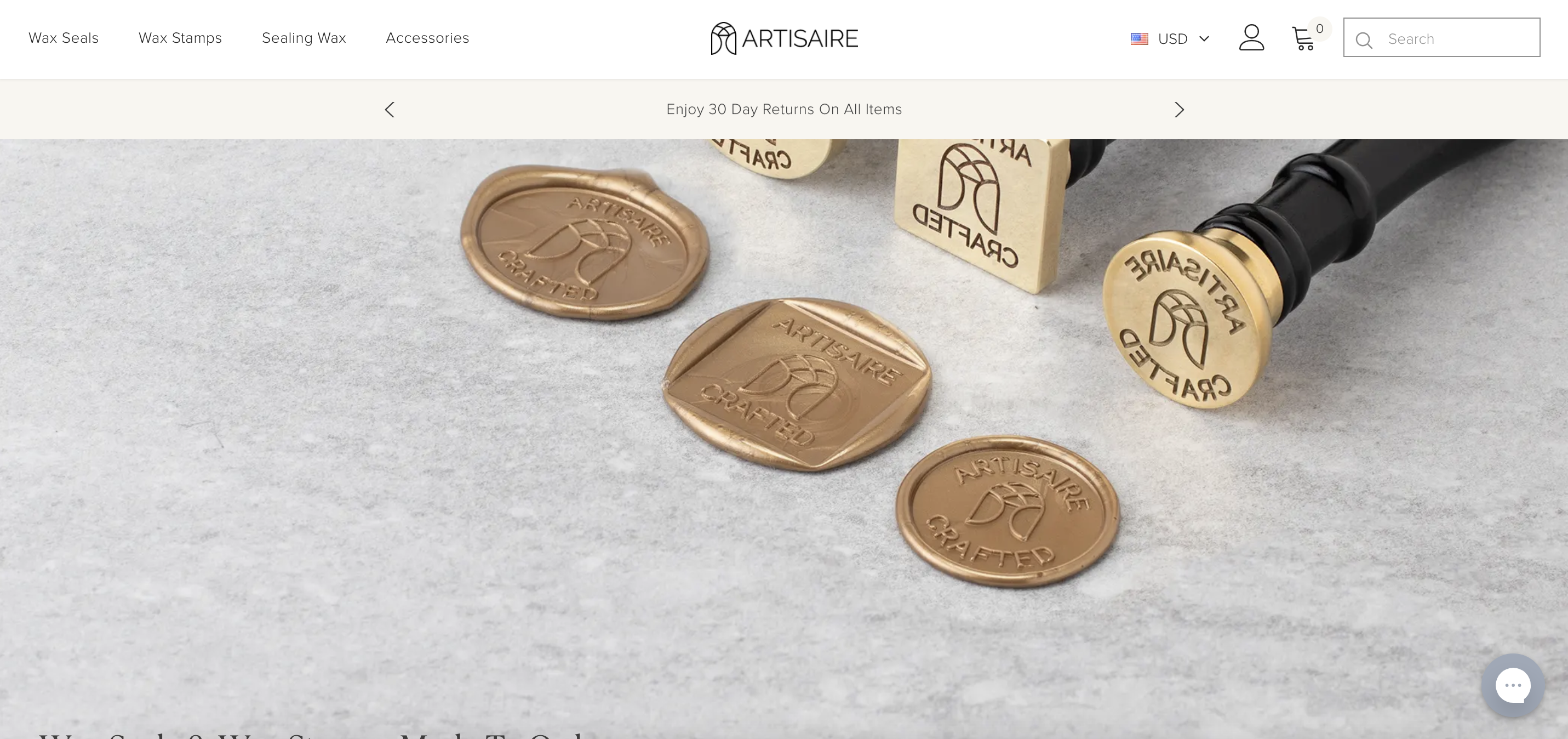 Artisaire ecommerce store