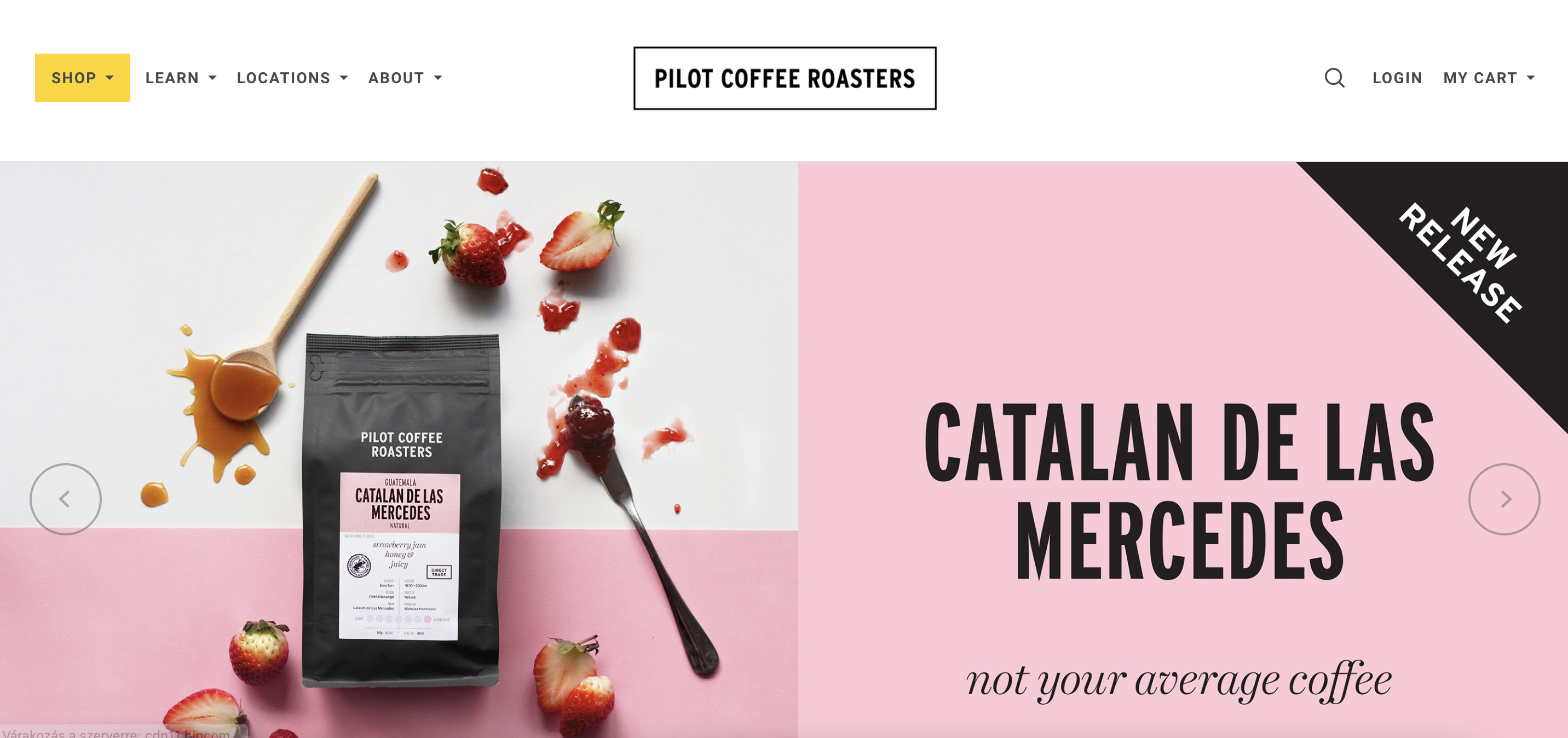 Pilot Coffee Roasters online store