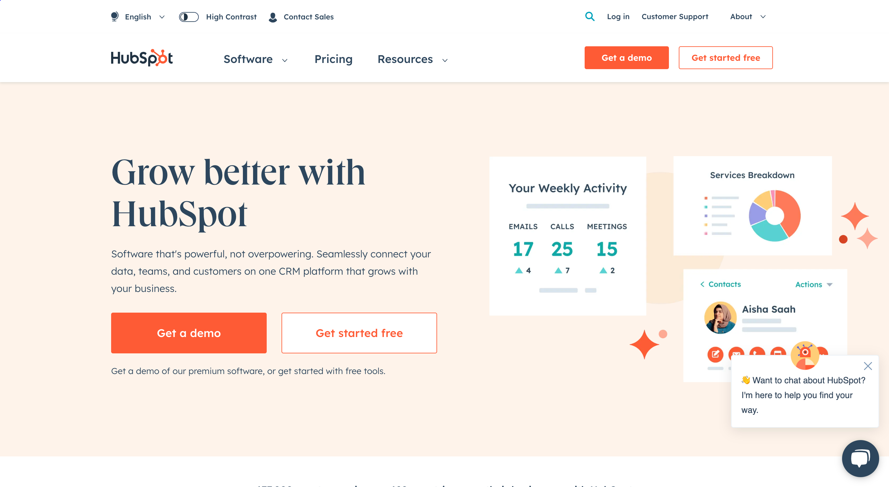 HubSpot, an inbound marketing platform, offers comprehensive suite of tools