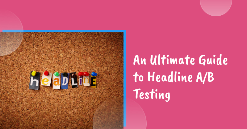 Headline A/B testing banner