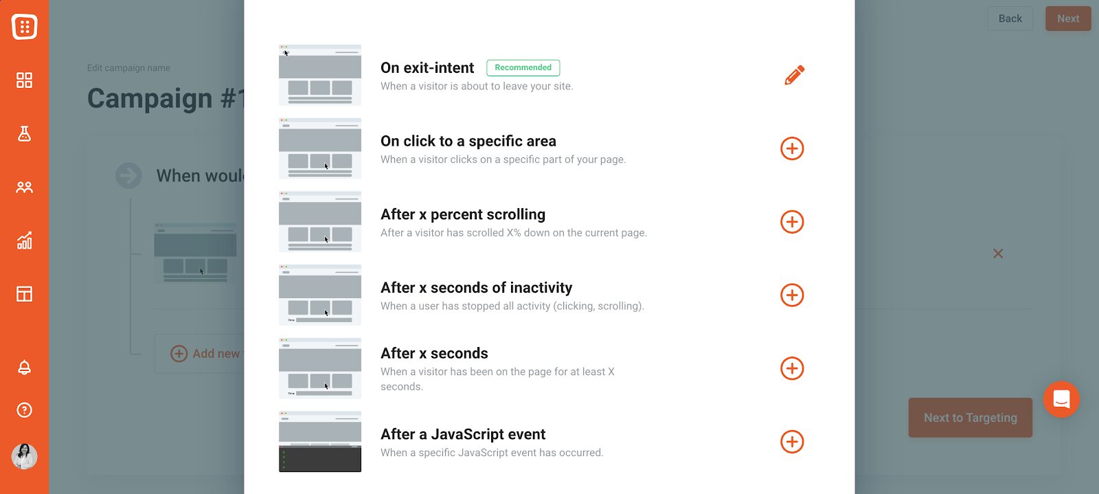 How to create a lead capture popup with OptiMonk