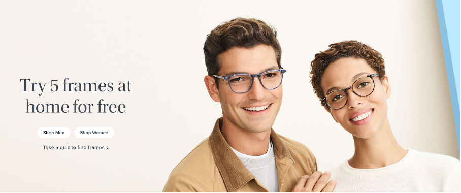 Warby Parker’s Home Try-on Program