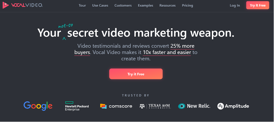 Create engaging video testimonials