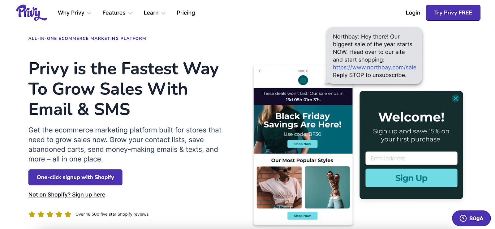Privy is a great Wisepops alternative