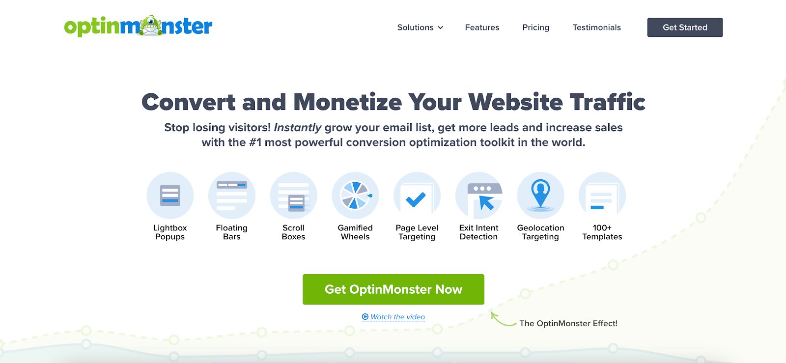 OptinMonster is a great Wisepops alternatives